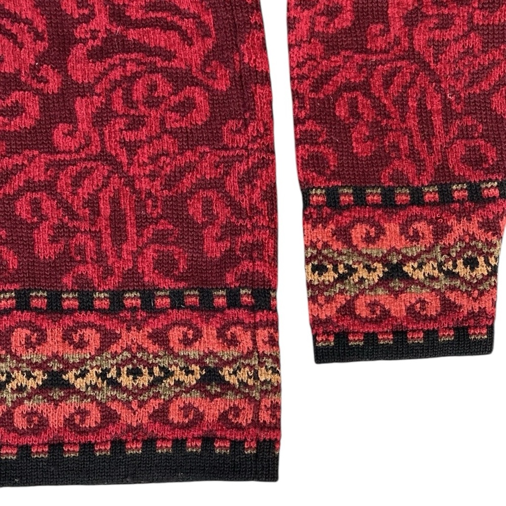 Nordic Design Wool Button Front Cardigan Jacket, … - image 8